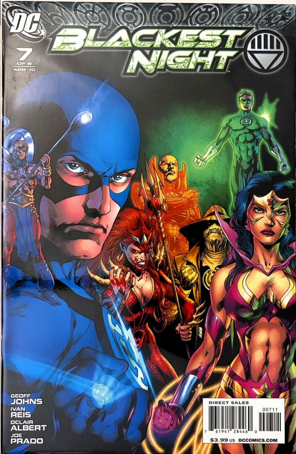 Blackest Night #7 (2010) DC cover