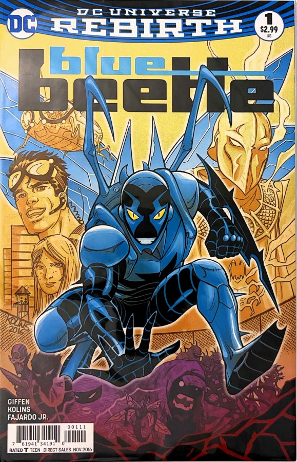 Blue Beetle #1 (2016) DC cover