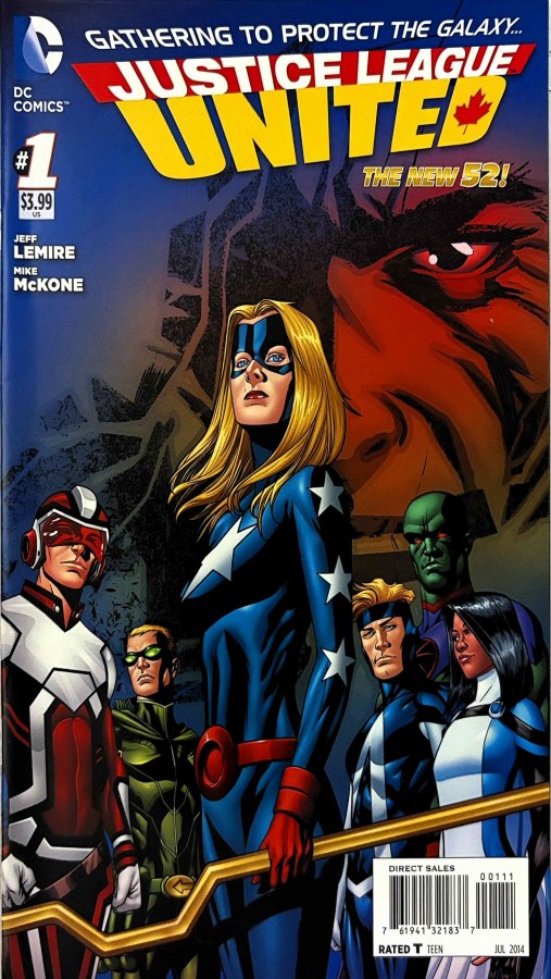 Justice League United #1 (2014) DC cover