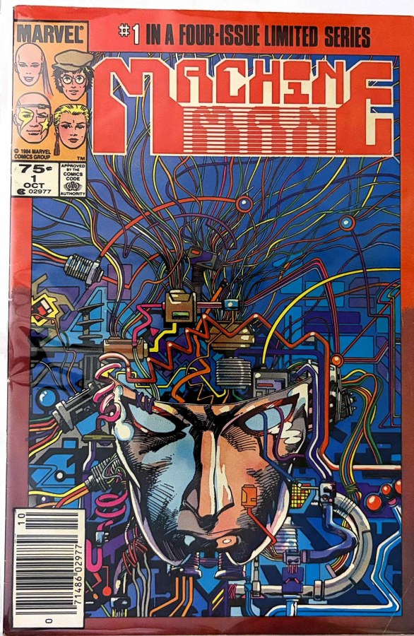 Machine Man #1 (1984) Marvel cover