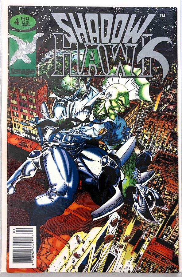 ShadowHawk #4 (1993) Image cover