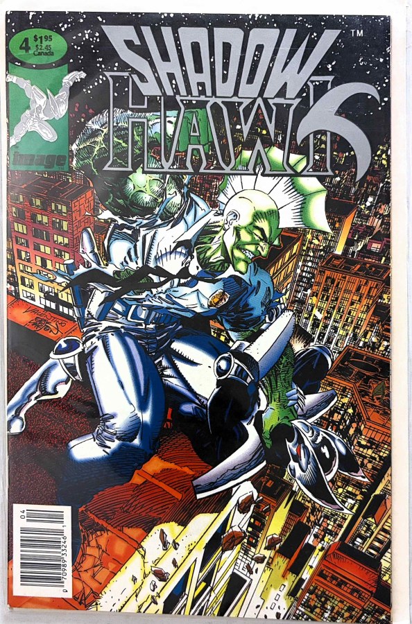 ShadowHawk #4 (1993) Image cover