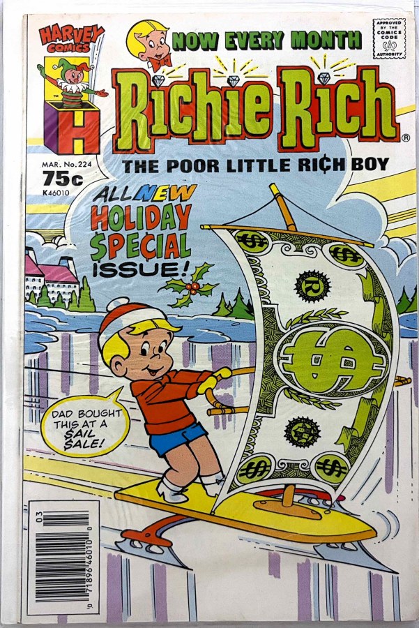 Richie Rich #224 (1987) Harvey cover