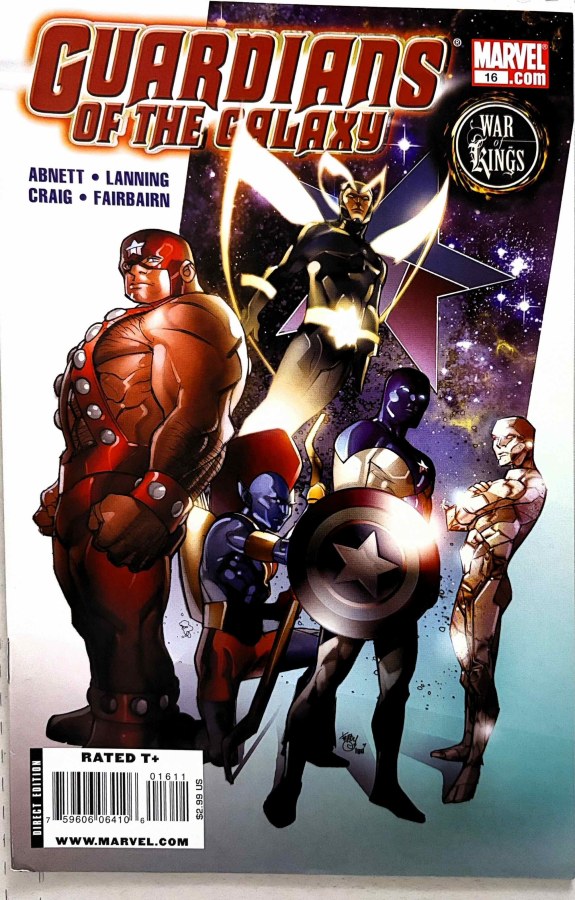 Guardians of the Galaxy #16 (2009) Marvel cover