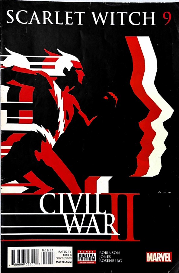 Scarlet Witch #9 (2016) Marvel cover