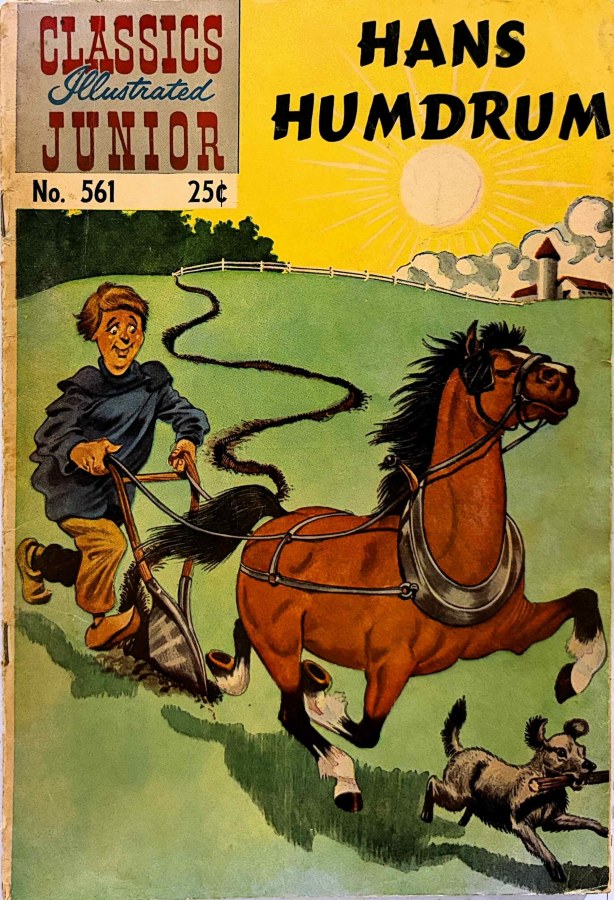 Classics Illustrated Junior #561 (1959) Gilberton cover