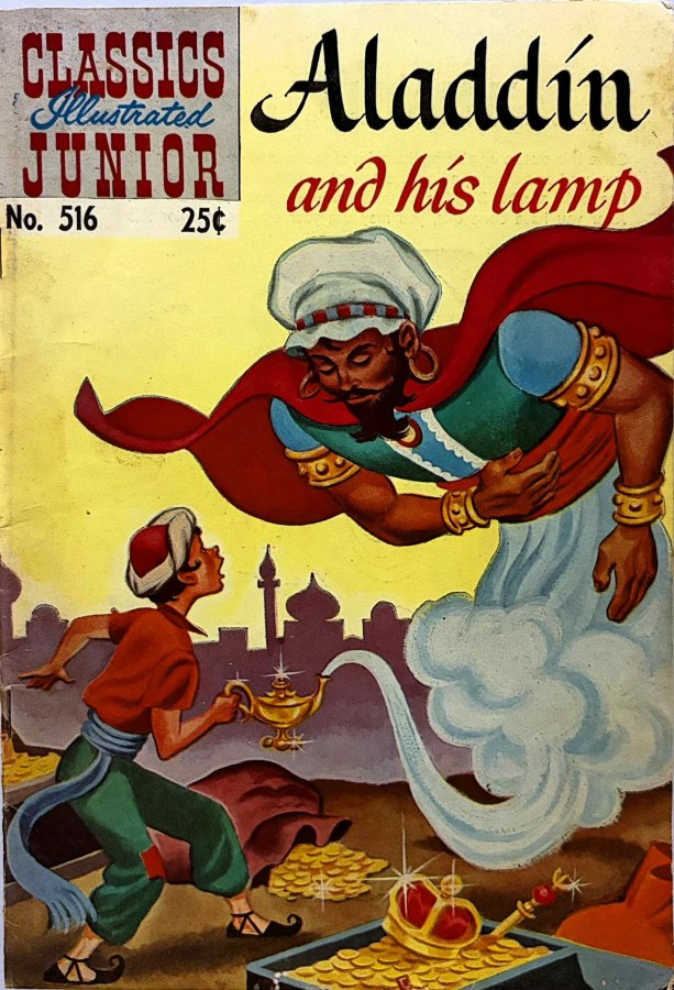 Classics Illustrated Junior #516 (1955) Gilberton cover