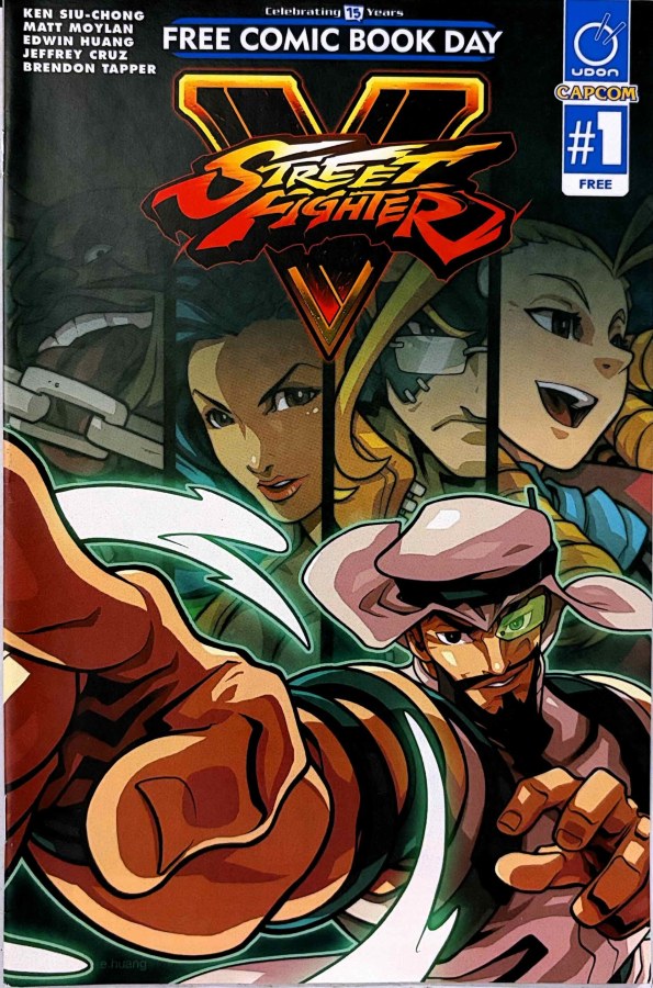 Street Fighter V #1 (2016) UDON cover