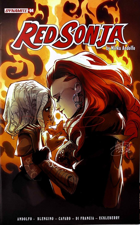Red Sonja #4 (2021) Dynamite cover