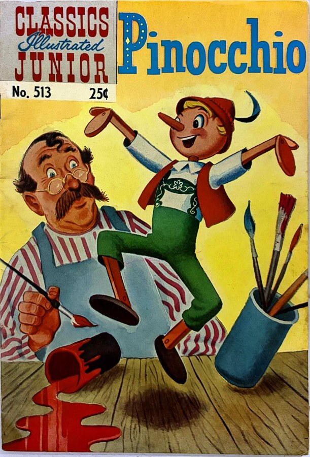 Classics Illustrated Junior #513 (1954) Gilberton cover