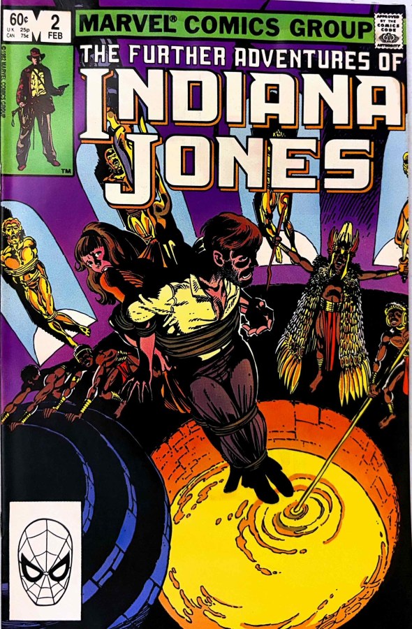 The Further Adventures of Indiana Jones #2 (1983) Marvel cover