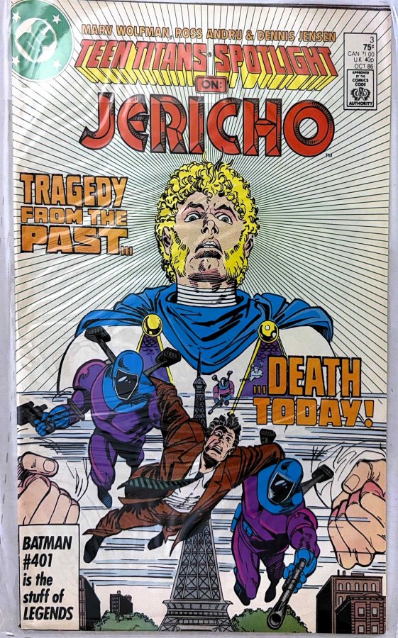 Teen Titans Spotlight #3 (1986) DC cover