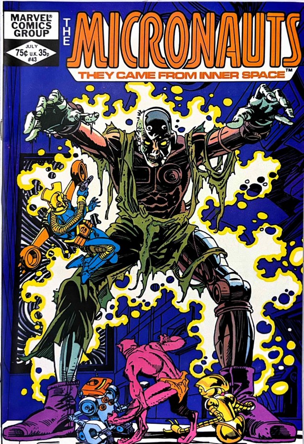 The Micronauts #43 (1982) Marvel cover