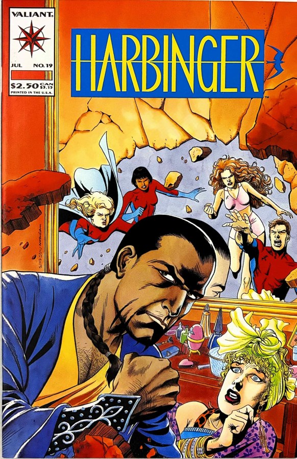 Harbinger #19 (1993) Valiant cover