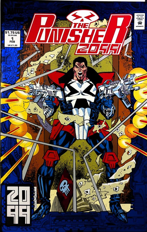 The Punisher 2099 #1 (1993) Marvel cover