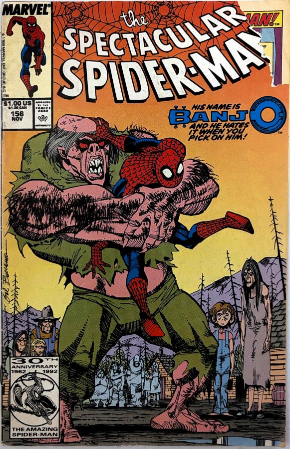 The Spectacular Spider-Man #156 (1989) Marvel cover
