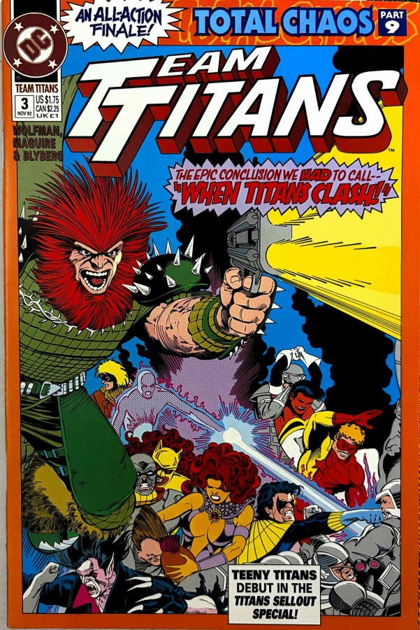 Team Titans #3 (1992) DC cover