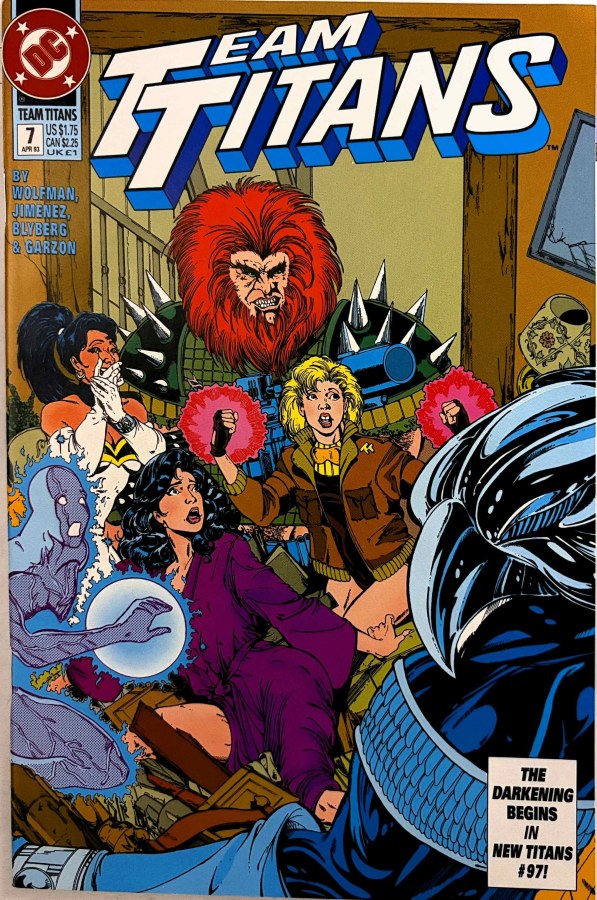 Team Titans #7 DC cover