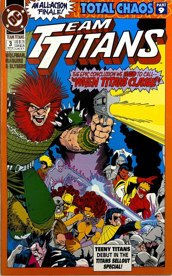 Team Titans #3 (1992) DC cover