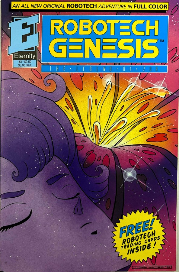 Robotech Genesis: The Legend of Zor #3 (1992) Eternity cover