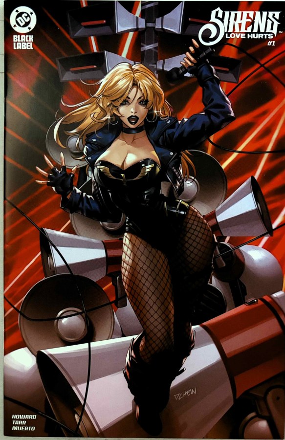 Sirens: Love Hurts #1 (2026) DC Black Label Derrick Chew Variant Cover cover