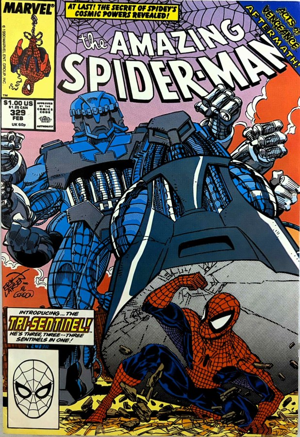 The Amazing Spider-Man #329 (1990) Marvel cover