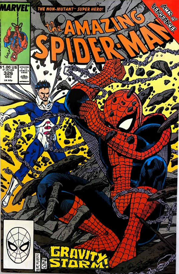 The Amazing Spider-Man #326 (1989) Marvel cover