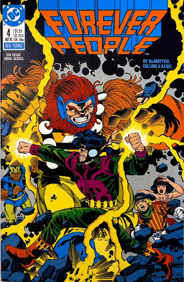 Forever People #4 (1988) DC cover