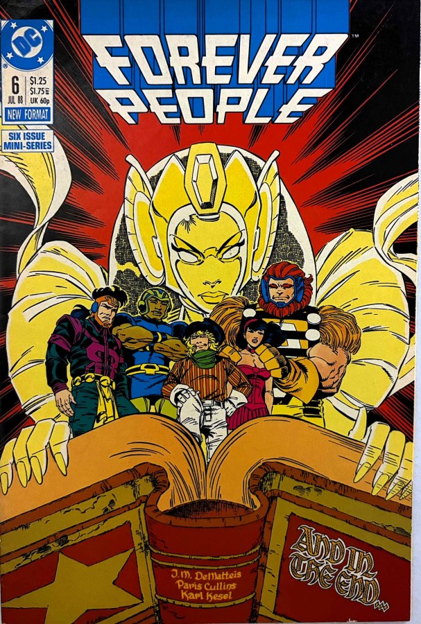Forever People #6 (1988) DC cover
