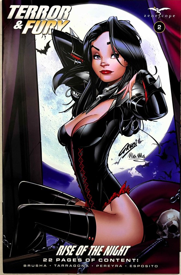 Terror & Fury: Rise of the Night #2 (2025) Zenescope cover