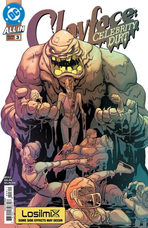 Clayface: Celebrity Dirt #3 (2026) DC Cover A Riley Rossmo cover