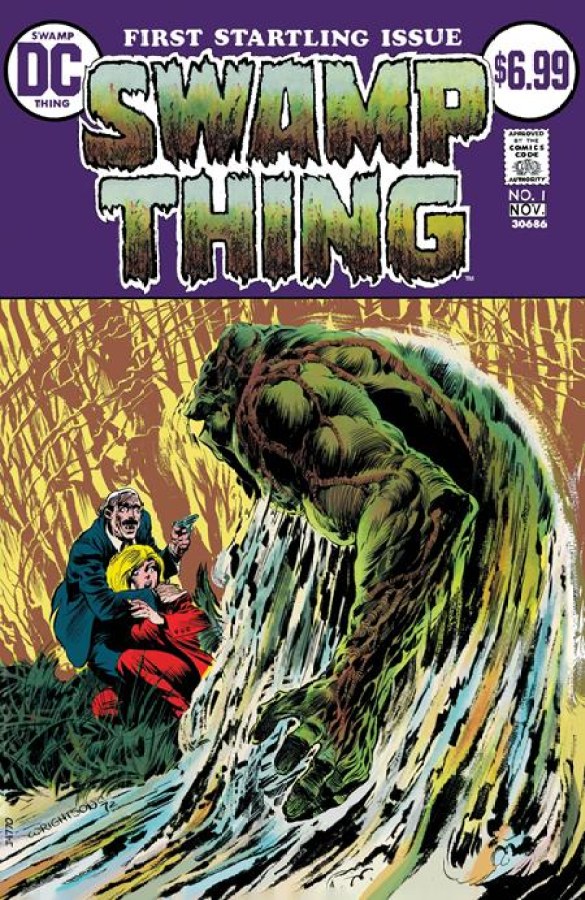Swamp Thing: Facsimile Edition #1 (2026) DC Cover C Bernie Wrightson Foil Var cover