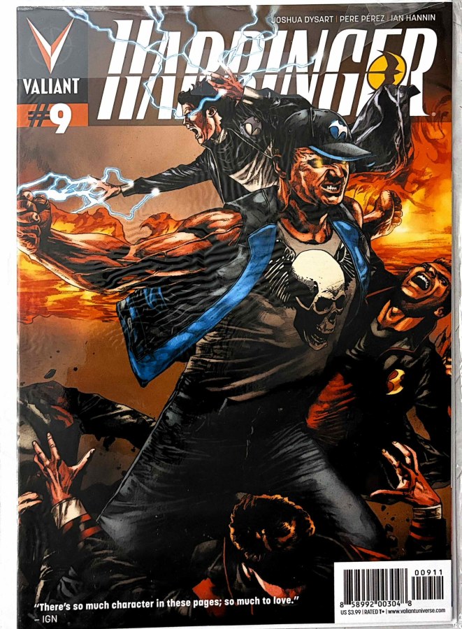 Harbinger #9 (2013) Valiant cover