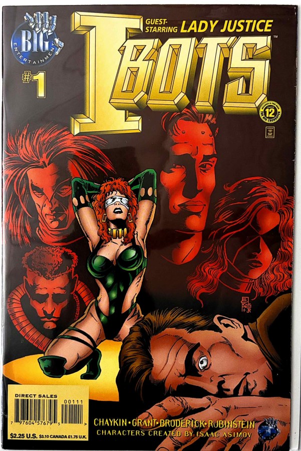 Isaac Asimov's I-BOTS #1 (1995) Big cover