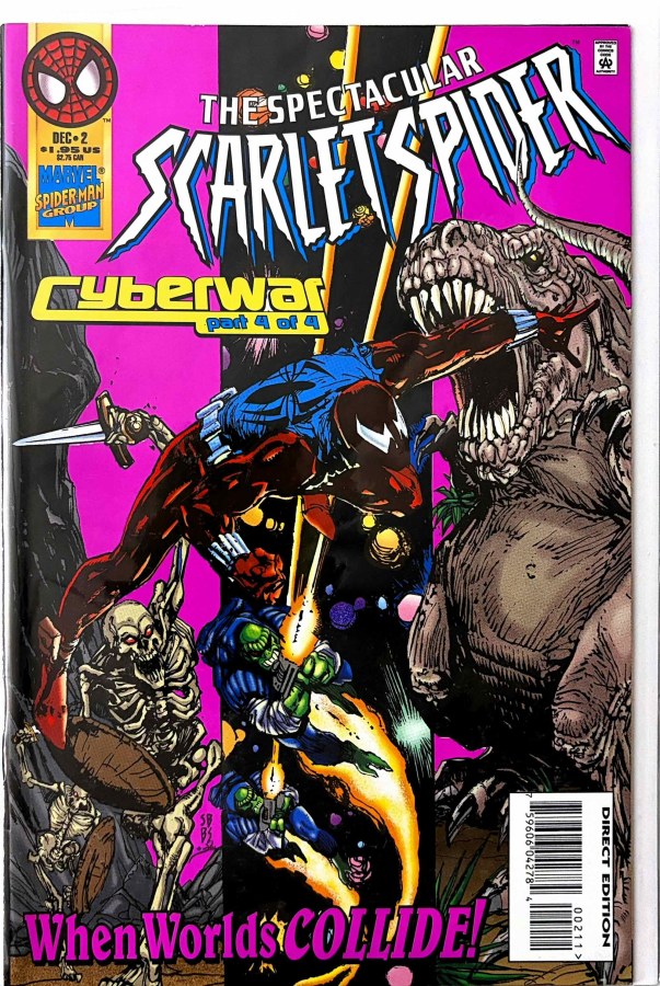Spectacular Scarlet Spider #2 (1995) Marvel cover