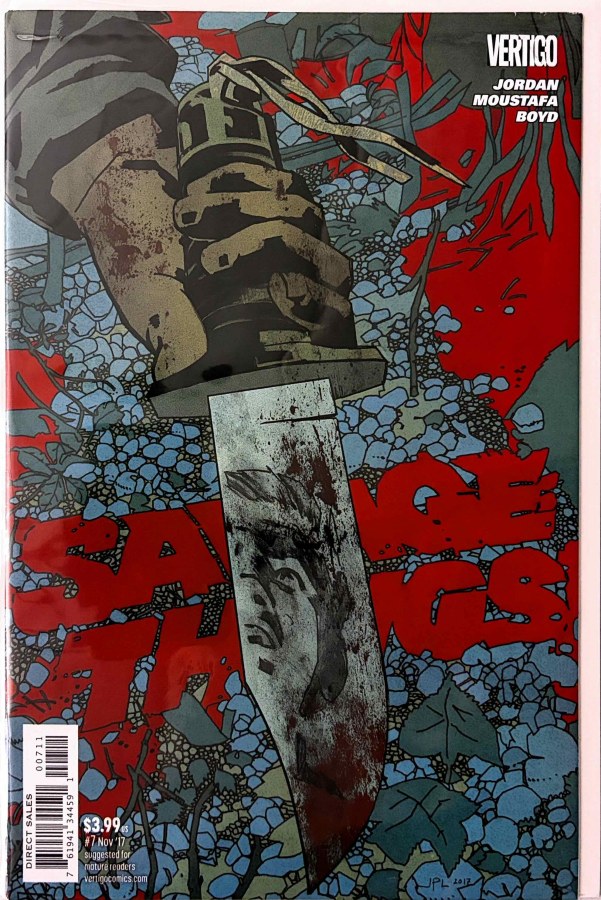 Savage Things #7 (2017) Vertigo cover