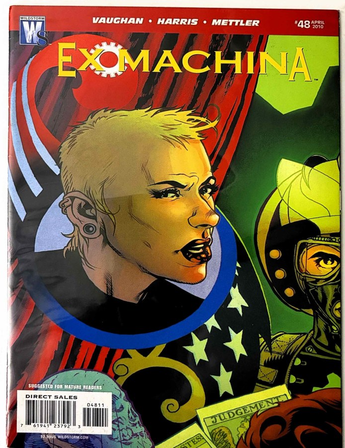 Ex Machina #48 (2010) Wildstorm cover