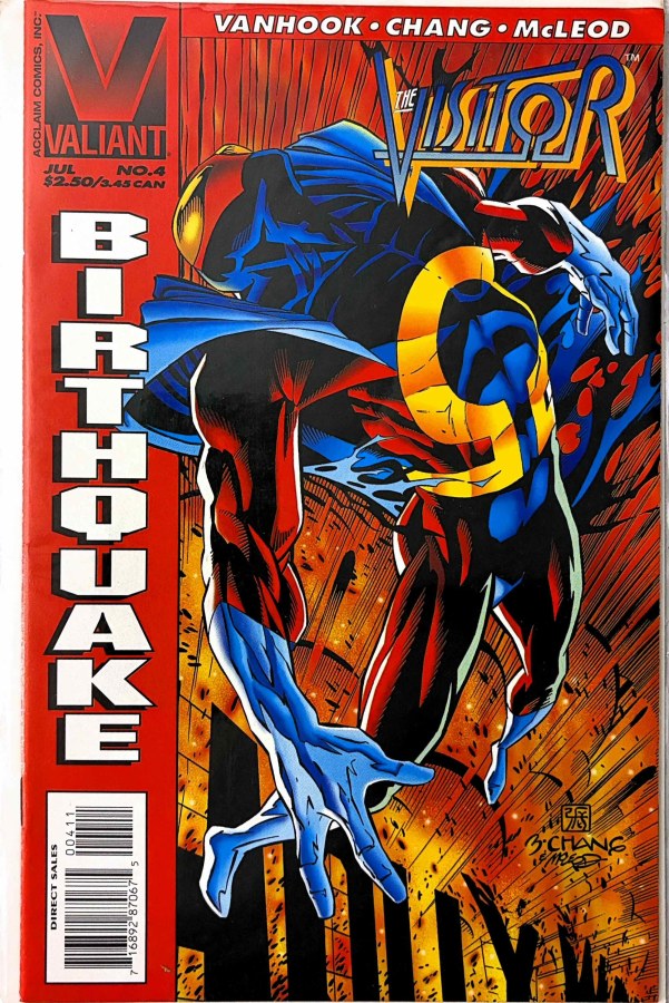 The Visitor #4 (1995) Valiant Comics / Acclaim Comics cover