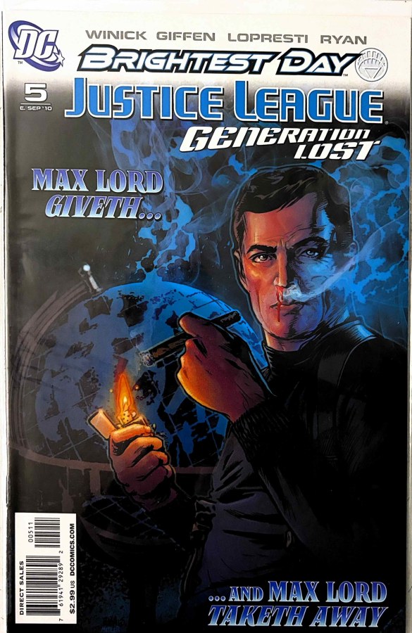 Justice League: Generation Lost #5 (2010) DC cover