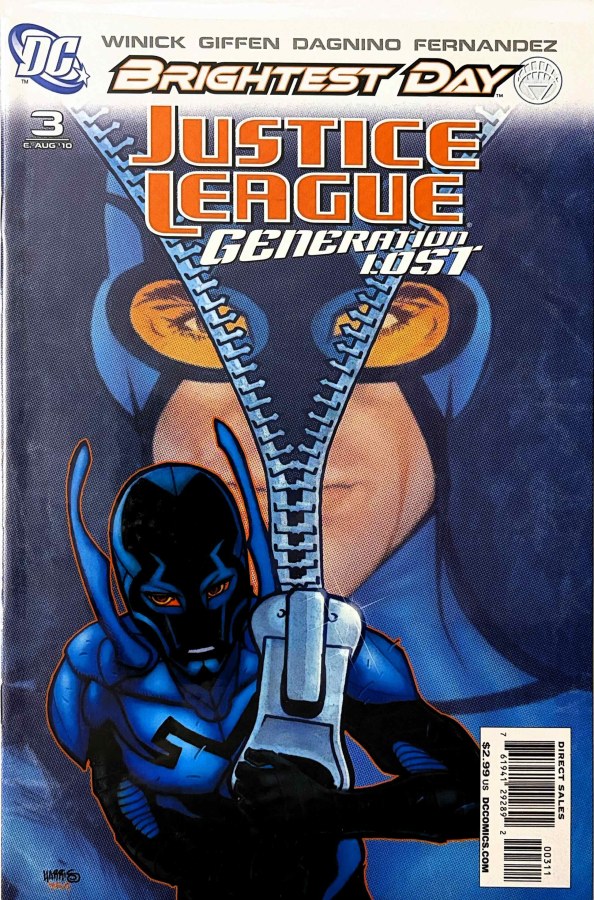 Justice League: Generation Lost #3 (2010) DC cover