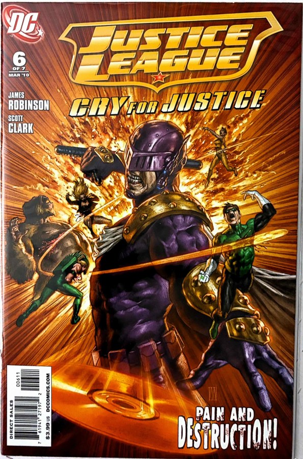 Justice League: Cry for Justice #6