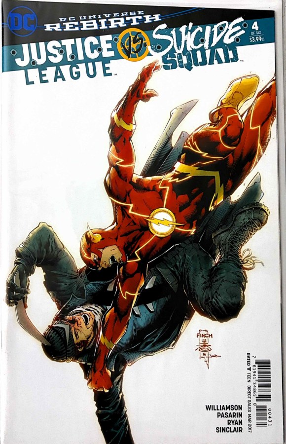 Justice League vs. Suicide Squad #4 (2017) DC David Finch / Danny Miki Variant Cover cover