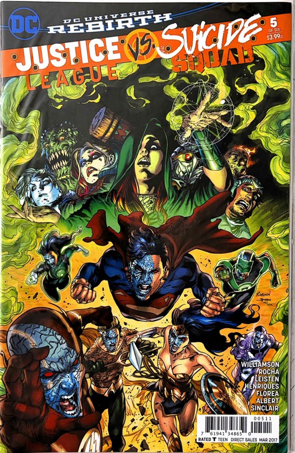 Justice League vs. Suicide Squad #5 (2017) DC cover
