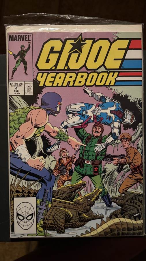 G.I. Joe Yearbook #4 cover