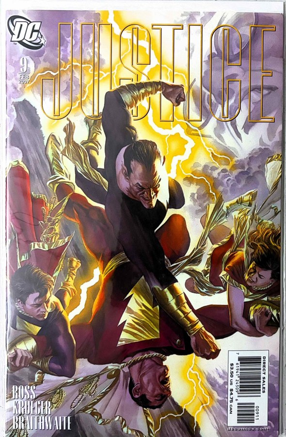 Justice #9 (2007) DC cover