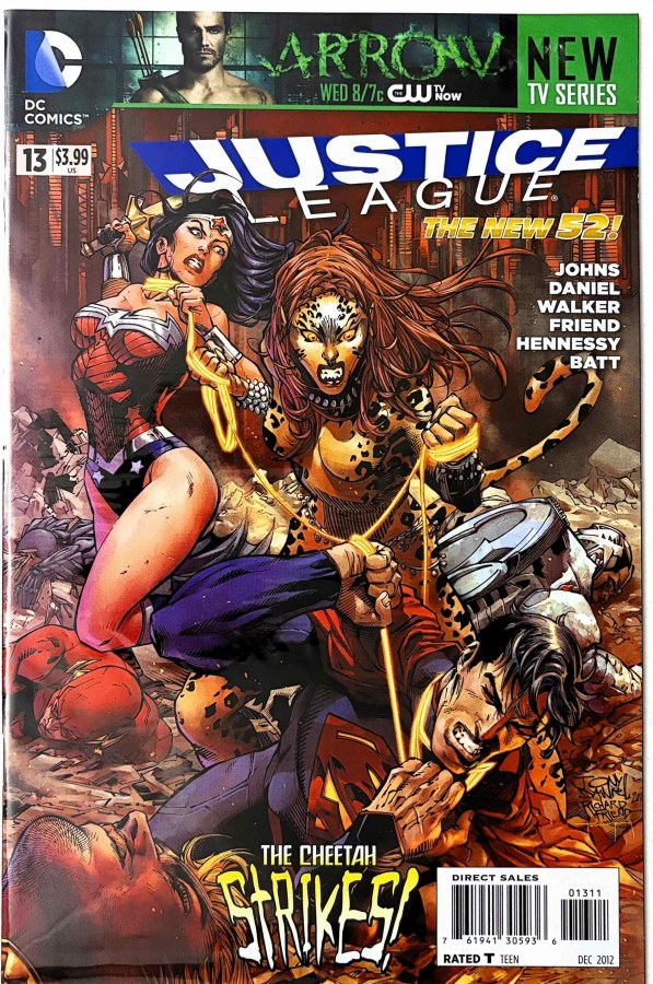 Justice League #13 (2012) DC cover