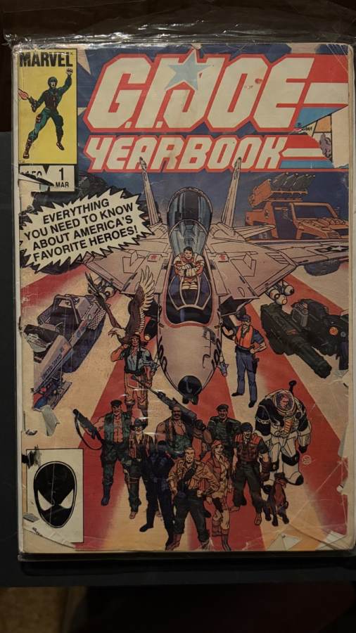 G.I. Joe Yearbook #1 (1985) Marvel Comics VF cover