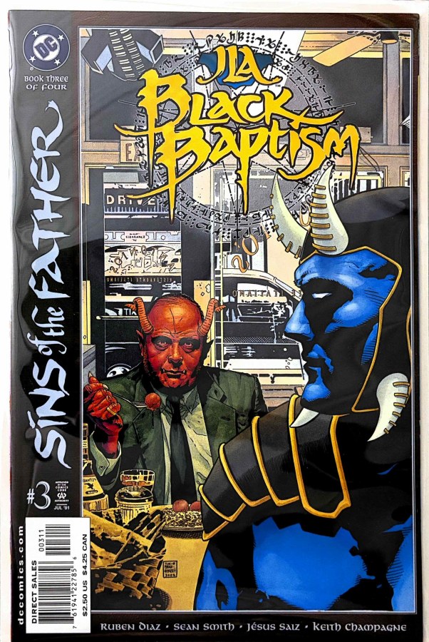 JLA: Black Baptism #3 (2001) DC cover