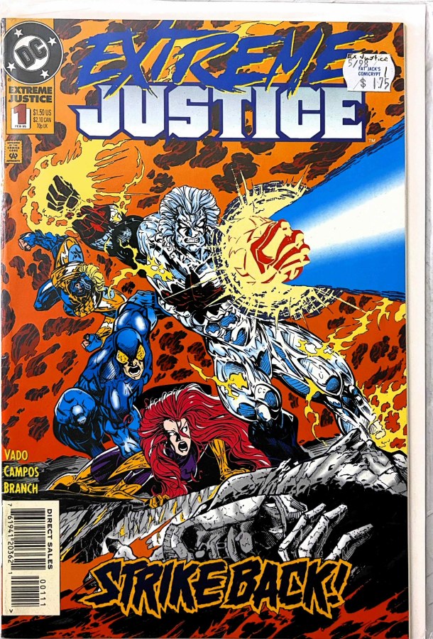 Extreme Justice #1 (1995) DC cover