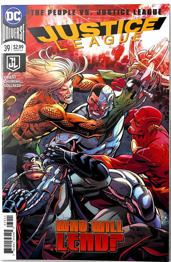 Justice League #39 (2018) DC cover